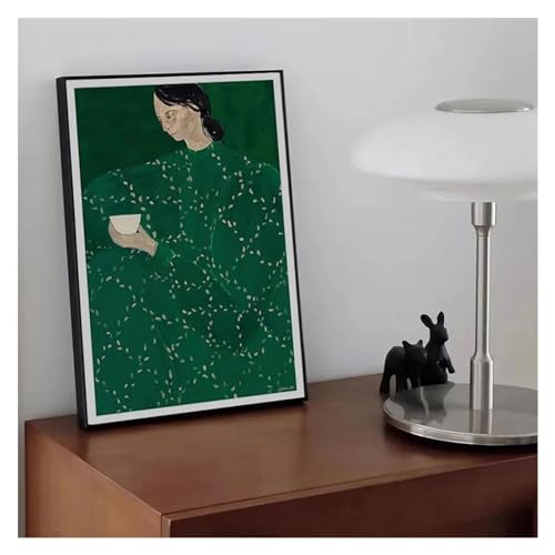 Peinture murale moderne figurine abstraite retro pour mur nu