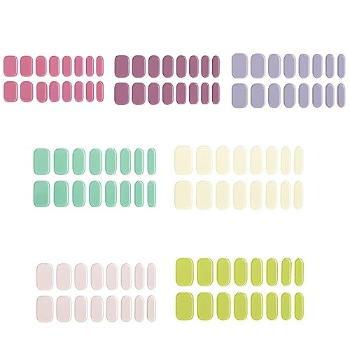 Set di adesivi per unghie in gel semi indurito per...