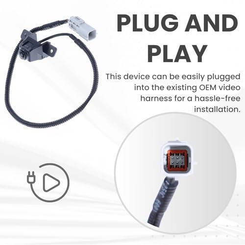 Image of Backup Camera for 2011 2012 2013 2014 2015 2016 Buick Lacrosse Chevrolet | Allure Malibu Volt Replaces OE part 22883286 20860481 22923842, rear view reverse parking assist backup monitor hd