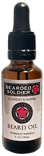 Bearded Soldier Conditioning Beard Oil Tobacco/Vanilla, 1 oz.