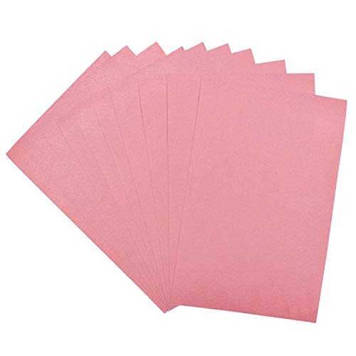 Image of OON Craft Sheet A4 Pink Color 10pcs Felt Sheet (Pink)