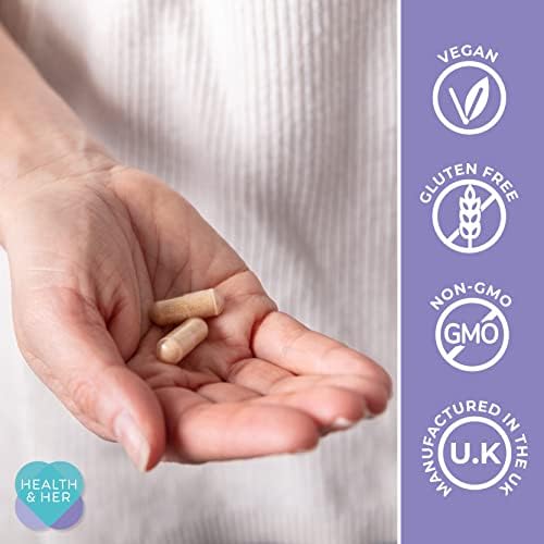 Health & Her Natural Sleep+ Supplement - Designed to Support a Relaxing and restful Sleep  Contains Natural Ingredients Including Vitamins B6 and Magnesium - 30 Tablets