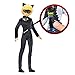 Miraculous Fashion Flip Adrien to Cat Noir 10.5” Action Doll with Miraculous Sequins