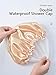 Microfiber Shower Cap Bath Cap - Shower Bonnet Designed for Women and Girls Waterproof Caps Reusable Double Layer Bath Accessories (3 Pack)