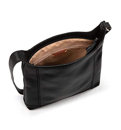Image of The Sak De Young Crossbody Purse - Premium Leather Women's Handbag for Everyday & Travel - Cross Body Bag With Zipper
