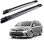 Richeer Roof Rack Cross Bars Fit for 2011-2020 Sienna, Aluminum Cross Bar for Cargo Racks Rooftop Luggage Bicycle Roof Bag