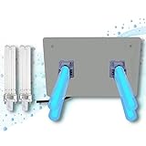 BioShieldUV® HVAC UV Light Air Purifier Whole House Dual UV UVC Light in Duct for HVAC Duct Filter,