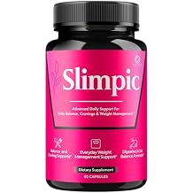 Slimpic Capsules - Official Slimpic Pills Advanced Premium Formula Support Maximum Strength, All Natural Ingredients Vitamins for Overall Health & Wellness Reviews, 60 Capsules for 1 Month Capsules