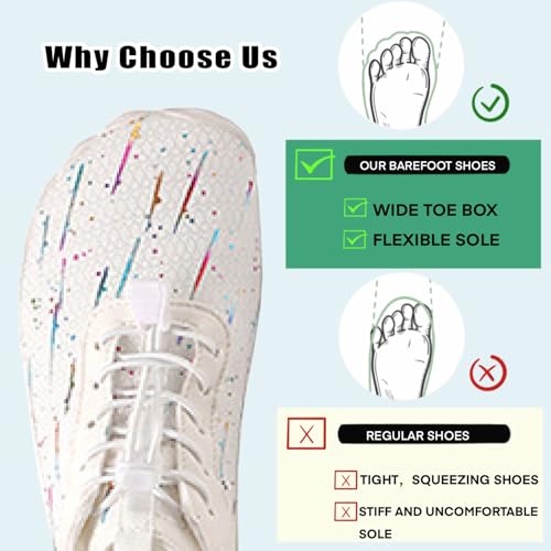 Image of Hike Barefoot Shoes for Women & Men, Pro Hiking & Walking Shoes with Wide Toe Box, Non-Slip, Lightweight & Breathable