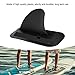 Fin Replacement, Adjustable Plastic Wide Applications Easy to Install Surfboard Fin for Upright Paddleboards