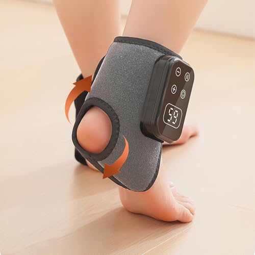 Masajeador de tobillo contra la rigidez con almohadilla vibratoria ajustable y calor 3