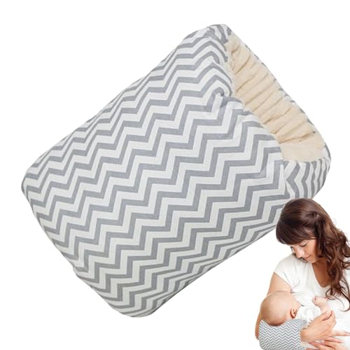 Imtrub Cozy Cradle, Cozy Cradle Pillow, Cozy Cradle Nursing Arm Pillow, Soft Comfortable Washable Baby Feeding Pillow with Arm for, Breastfeeding, Travel, Mom, Kids 25x23cm