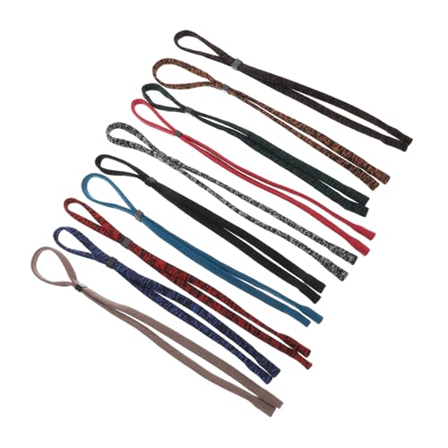 WOFASHPURET 10pcs Glasses Lanyard Spectacle Strap Glasses Accessories Adjustable Eyeglass Strap Reading Glasses Chain Sports Glasses Sports Band for Glasses Floating Glasses Strap Spandex