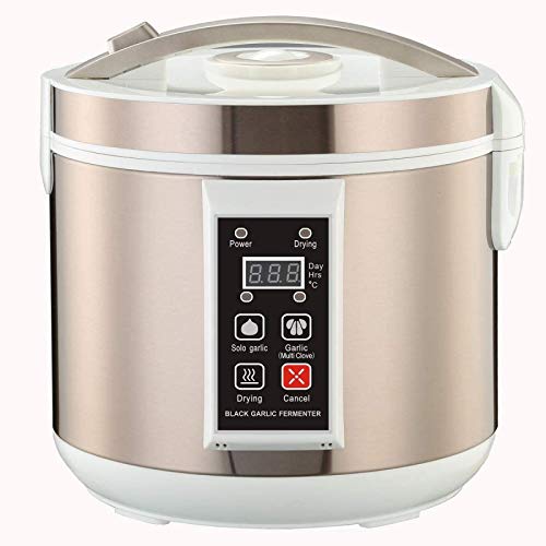 DFEDHF Fermentador de AJO Negro 6L automático hogar DIY Zymolysis Pot Maker máquina de fermentación de AJO Negro