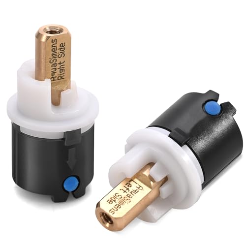 RP60400 Delta Faucet Valve Stem Cartridge Replacement for Delta Two Handle Diamond Seal Technology Bathroom Sink Bathtub Shower Faucet and Beverage Faucet, Delta Faucet Stem Assembly Repair Kit