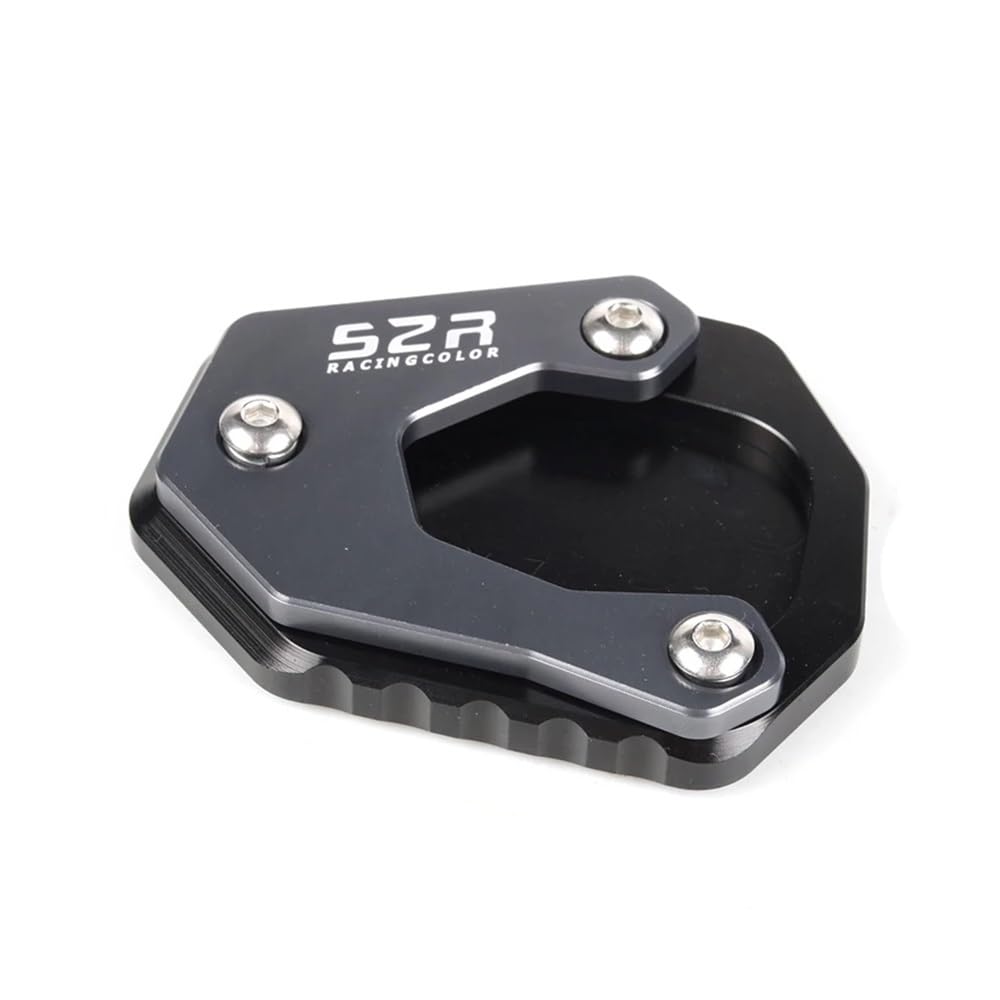 Seitenständer Platte Für 500 R 650 DS 500DS 500R 650DS Motorrad Kickstand Seitenständer Seitenständerverlängerung Vergrößerungspad Fußablageplatte