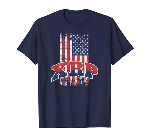 XRP Flag Crypto Merchandise Camiseta