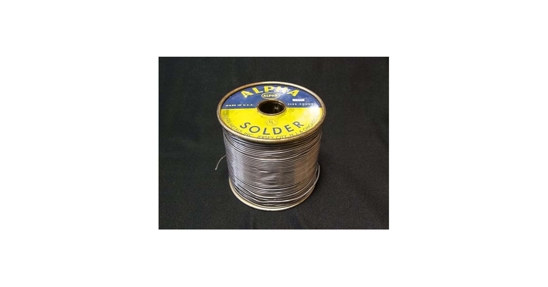 Vintageハンダ　alpha 1スプール 切り売り1m Alpha ハンダ Energized Rosin アルファ - メルカリ