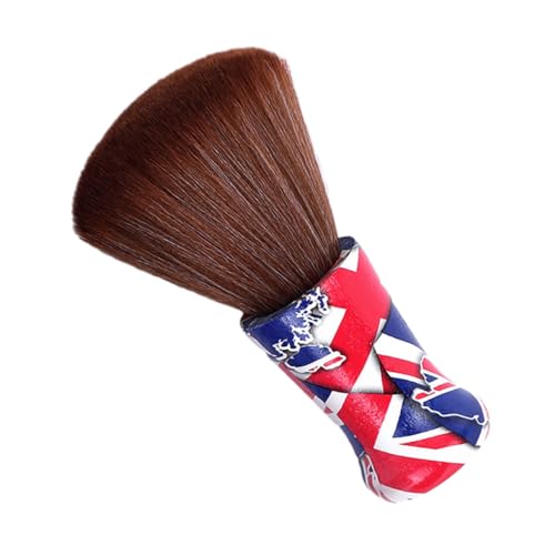Healeved Shave Brushes for Men Barber Brush Neck Duster Hair Duster Soft Nylon Bristles Grooming Tool