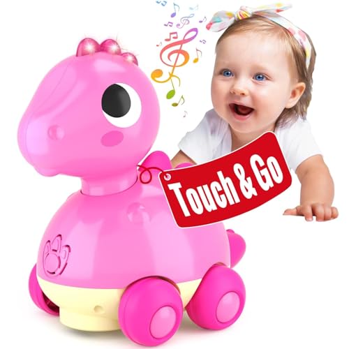 Image of SunnyPal Baby Toys Crawling with Lights and Music, Encourages Movement and Gross Motor Skills Development