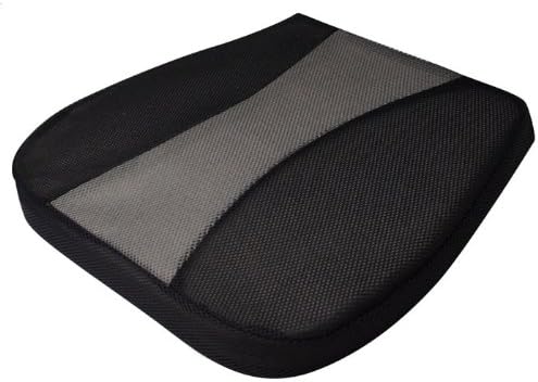 Automotive Innovations Black/Grey Polyester Front/Back Universal Fit Cushion