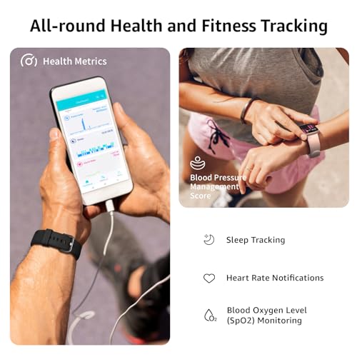 Smart Watch for Men Women, Bluetooth Calling, 1.85" HD Touch Screen Fitness Tracker, 140+ Sports Modes, Heart Rate Sleep Monitor, DIY Dial, IP68 Waterproof, Gift for Father's Day(Dark Black) by AcclaFit - Image 4