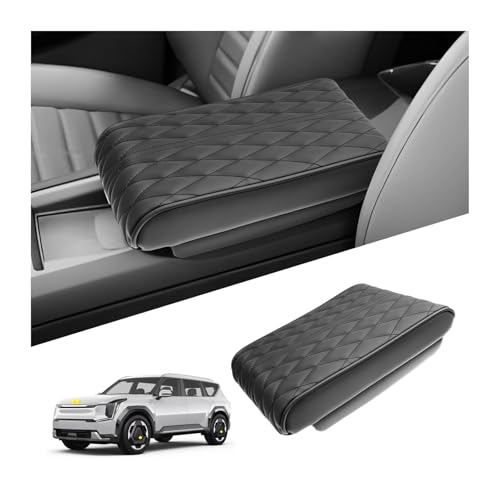SKTU for 2024 2025 2026 Kia EV9 Armrest Cover for 2024 2025 2026 Kia EV9 Center Console Cover Kia EV9 2024 2025 2026 Accessories 2024 2025 2026 EV9 Center Console Cushion EV9 Seat Box Cover Soft