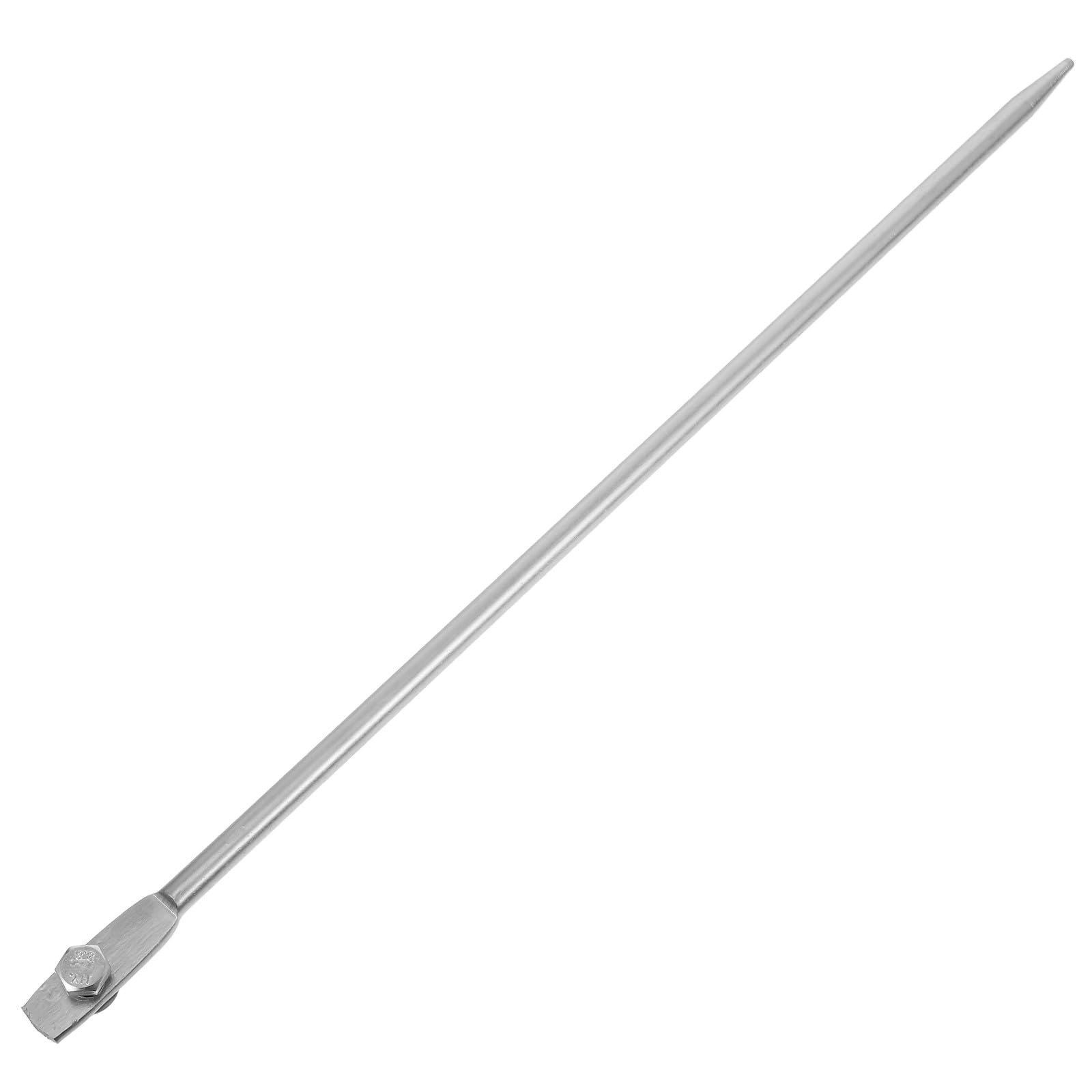 Erdungsspieß aus Verzinktem Stahl 12X500mm für Elektrozaun und Notstromaggregate im Außenbereich zur Sicheren Erdung von Elektrischen Systemen