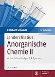  Jander/Blasius: Anorganische Chemie II: Quantitative Analyse & Präparate