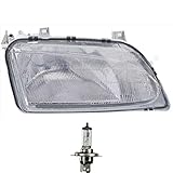 Scheinwerfer links Scheinwerfer Frontscheinwerfer links H4 für Galaxy WGR inkl. Osram Lampen mit Stellmotor LWR