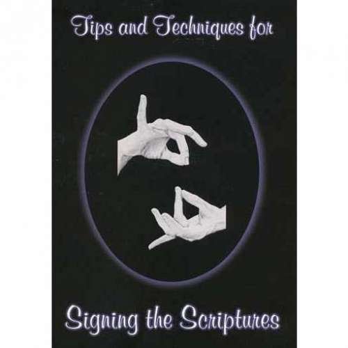 Harris Communications DVD086 Tips and Techniques for Signing the Scriptures