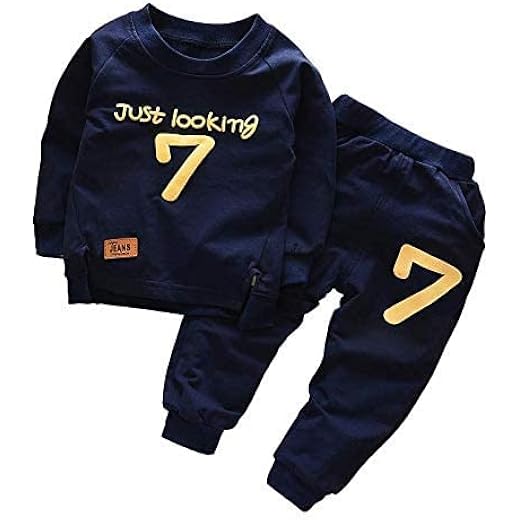 Googogaaga Boys Cotton Sweatshirt + Joggers Set 1.5-2Y