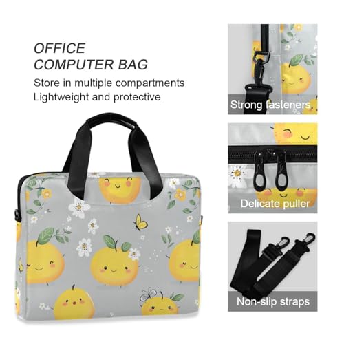 Funda de portátil de 15.6 pulgadas con asa y correa miniatura 6