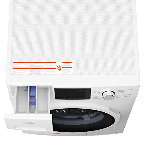 Image of KoolMore 24 inch Front Load Washing Machine, 2.7 Cu. Ft., Space Saving Unit with 20-Minute Quick Wash, 12 Washing Cycles, Quiet Inverter Motor [White] [120V] (FLW-3CWH)