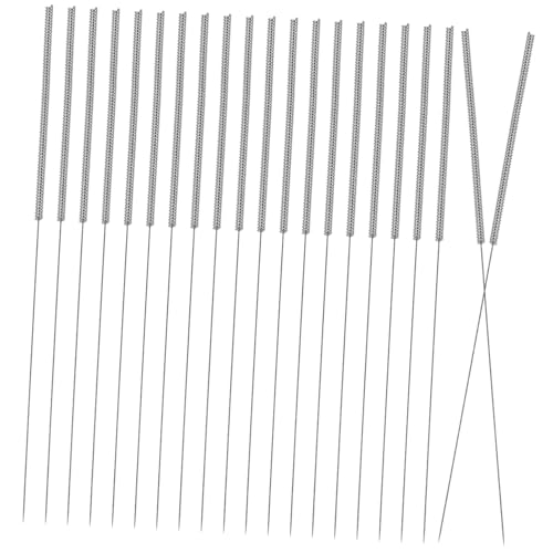 CHILDWEET 25pcs Essential Printer Cleaning Kit Steel Nozzle Cleaning Needles Nozzle Cleaner for Printers