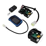 NiuLumea Air - Mando a distancia para calentador diésel con monitor LCD y control remoto de 4 botones 3 kW, 5 kW, 8 kW, 12 V, incluye placa base y caja de llaves