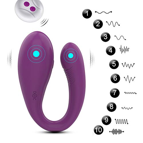 Rubsy Vibrador portátil recarregável Clitorisl G - Spotvibrador impermeável para casais Vibrabradore