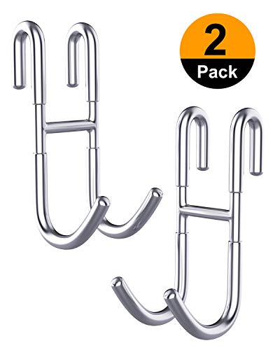 NACETURE Shower Door Hooks Towel Rack- Glass Door Hooks For Hanging Coat Rack