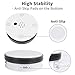 Yuanj Motorized Rotating Display, 360 Degree Electric Rotating Display Stand 6inch Turntable Display for Display Jewelry, Watch, Digital Product, Glass, Bag, Models, Diecast, Jewelry and Collectibles