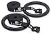 Garage Fit Gymnastic Rings - Premium Heavy Duty Cross Training, Gymnastics, Fitness, Exercise Rings (Black Rings and Straps with Numbers)