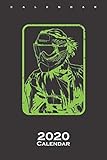  Paintball player with mask Calendar 2020: Annual Calendar for Gotcha enthusiasts and friends of the colourful play of colours