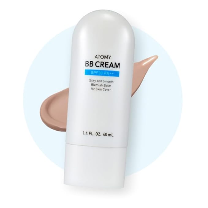 A.t.o.m.y BB Cream SPF 30 PA++ – Radiant Coverage with Hydrating & Anti-Aging Benefits | Lightweight Korean Beauty Balm (1.35 fl oz)