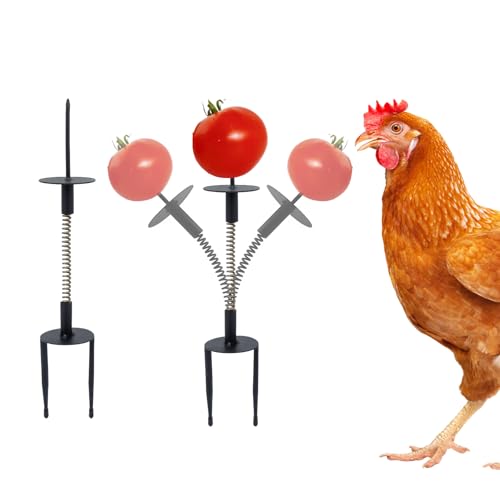 Upgraded Chicken Pecking Spring Feeder
