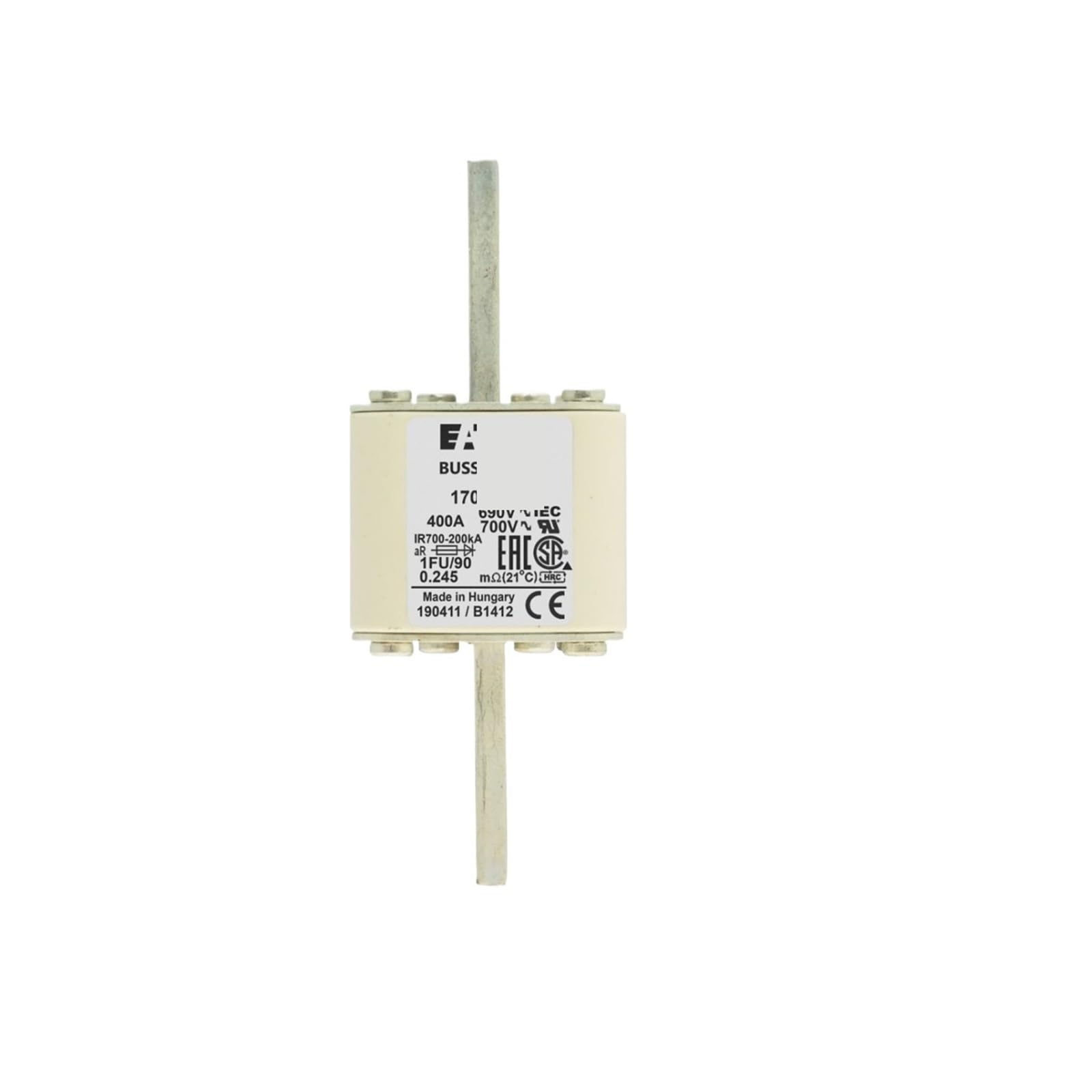 Fusible 170M3773 idéal pour sécuriser les variateurs de vitesse