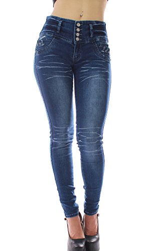 Pantalon vaquero de mujer,Push up / Levanta cola,Pantalones elásticos...