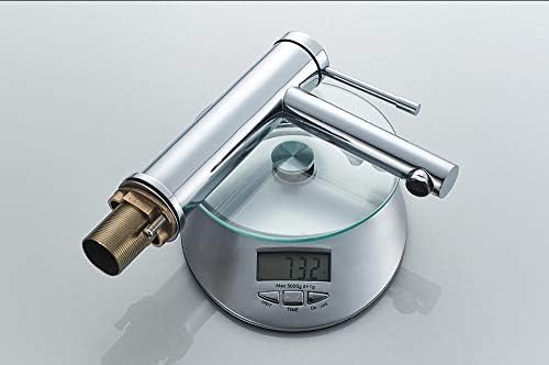 Robinet mitigeur de lavabo en métal durable pour bain élégant - 6
