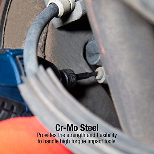 3649 Sae & Metric Impact Hex Driver Set #TOP3