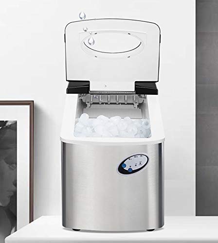 Fabricadora de hielo portátil con capacidad 30kg diaria miniatura 2