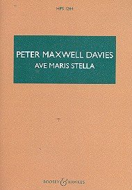 Ave Maris Stella HPS 1264 partition pour analyser la musique de chambre