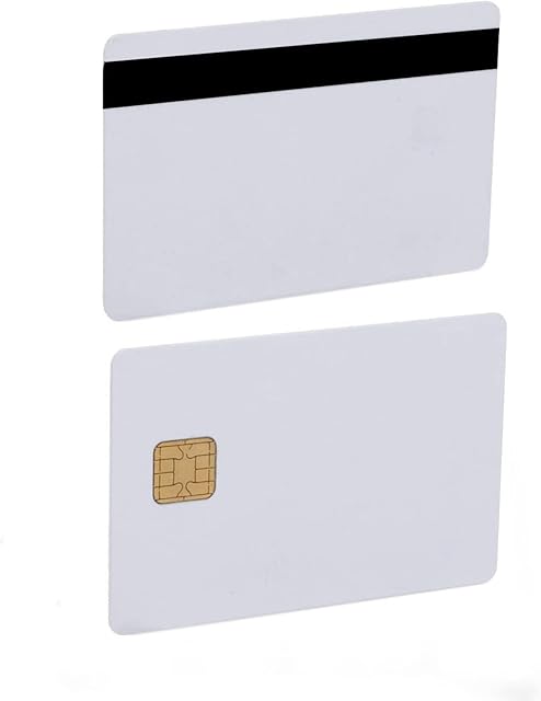 J2A040 Java JCOP Chip Cards JCOP21-40K Java Smart Card with 2 Track 8.4mm HICO Magnetic Stripe (1 Pack)